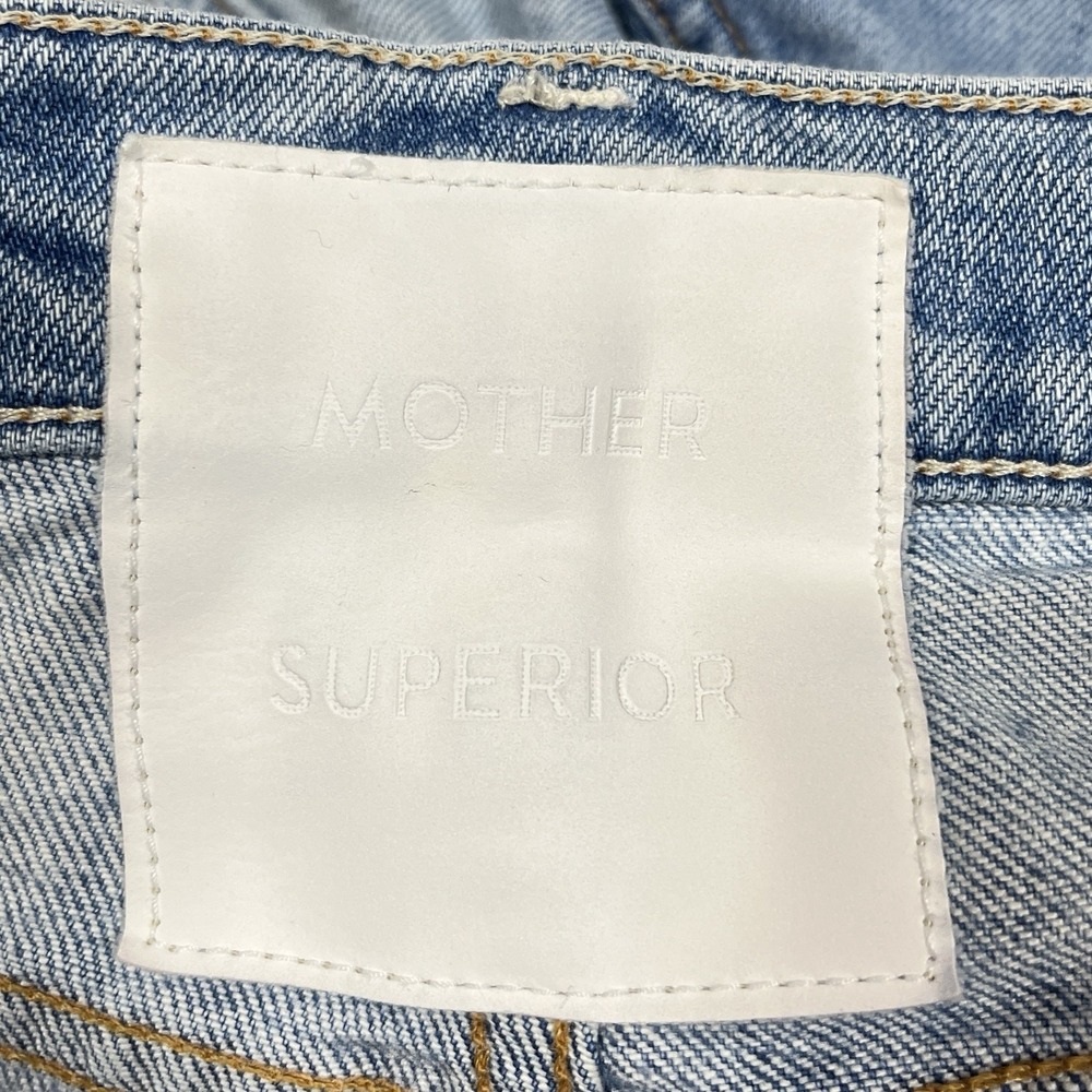 Mother Superior Tomcat in True Confessions Sz 25, Fits 26x24 Straight Crop Jeans - Picture 7 of 13